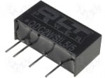 Конвертор преобразувател QDC2WSIL5/5 Преобразувател: DC/DC; 2W; Uизх:5V; Uизх:5VDC; SIL; 0,03ppm/°C